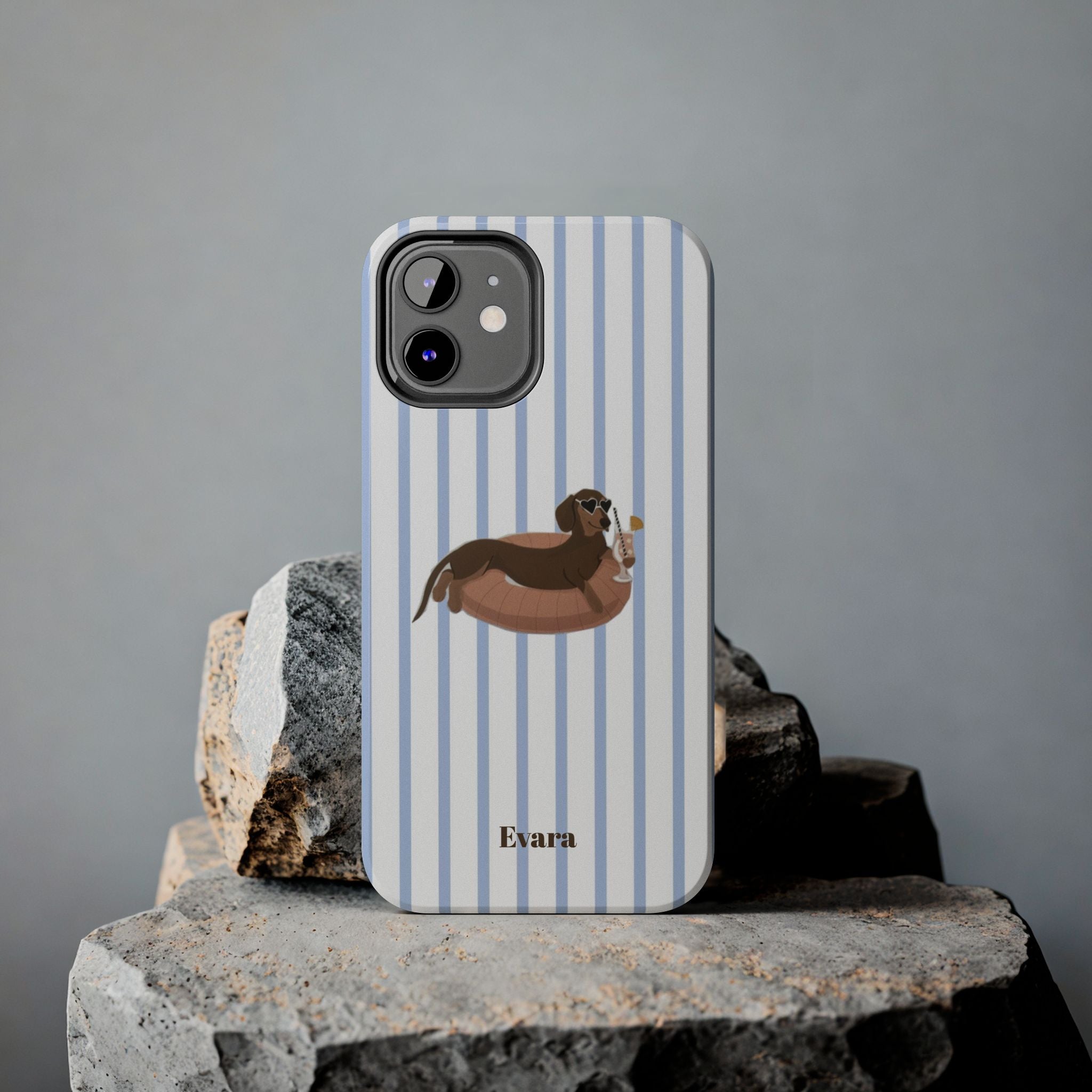 Dachshund Pool Float Phone Case