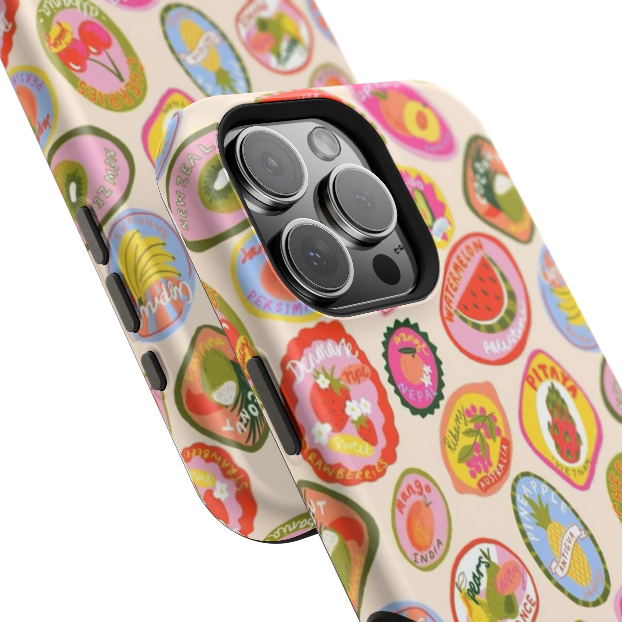 Fruit Sticker Phone Case- Magsafe