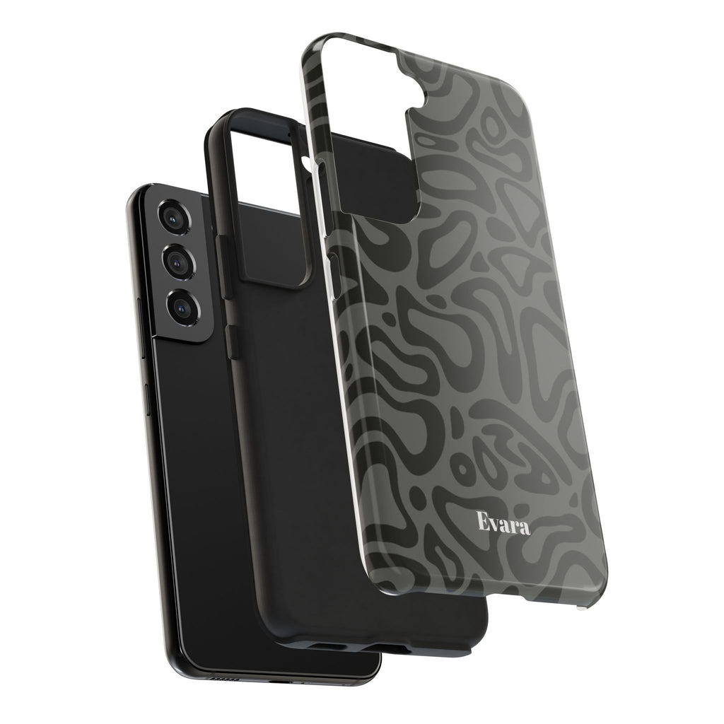 Wavy Grey Phone Case