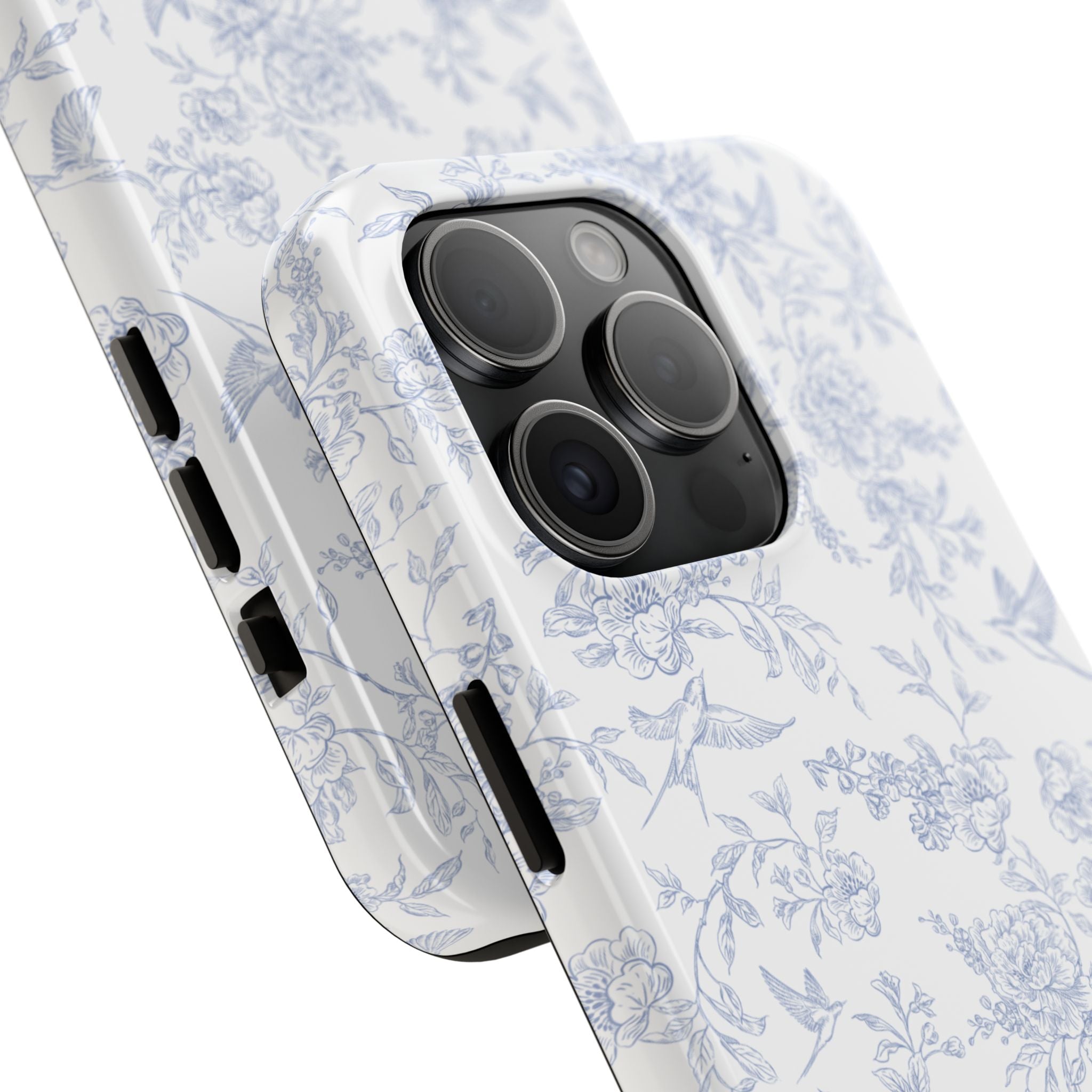 Delicate Blue Floral Phone Case