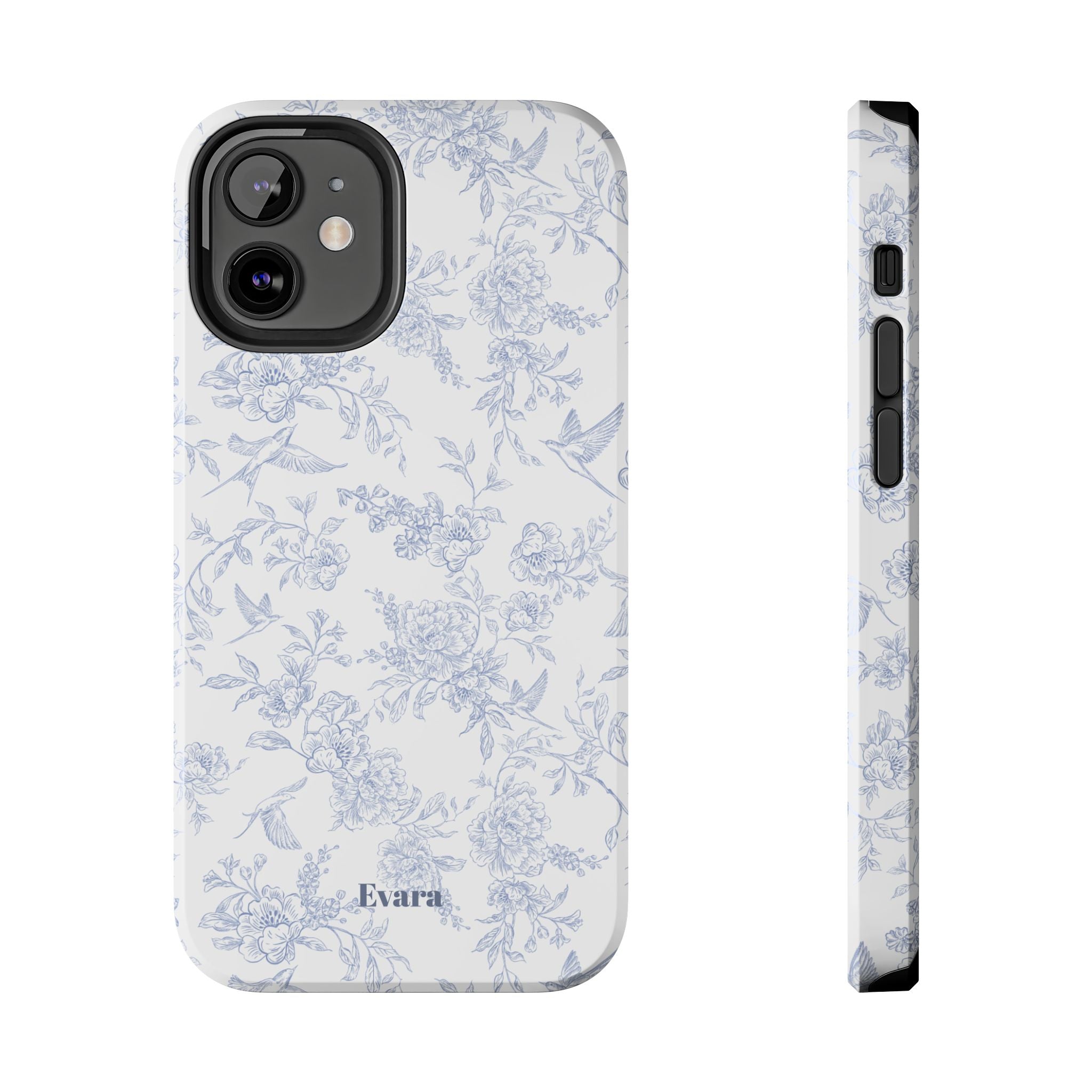 Delicate Blue Floral Phone Case