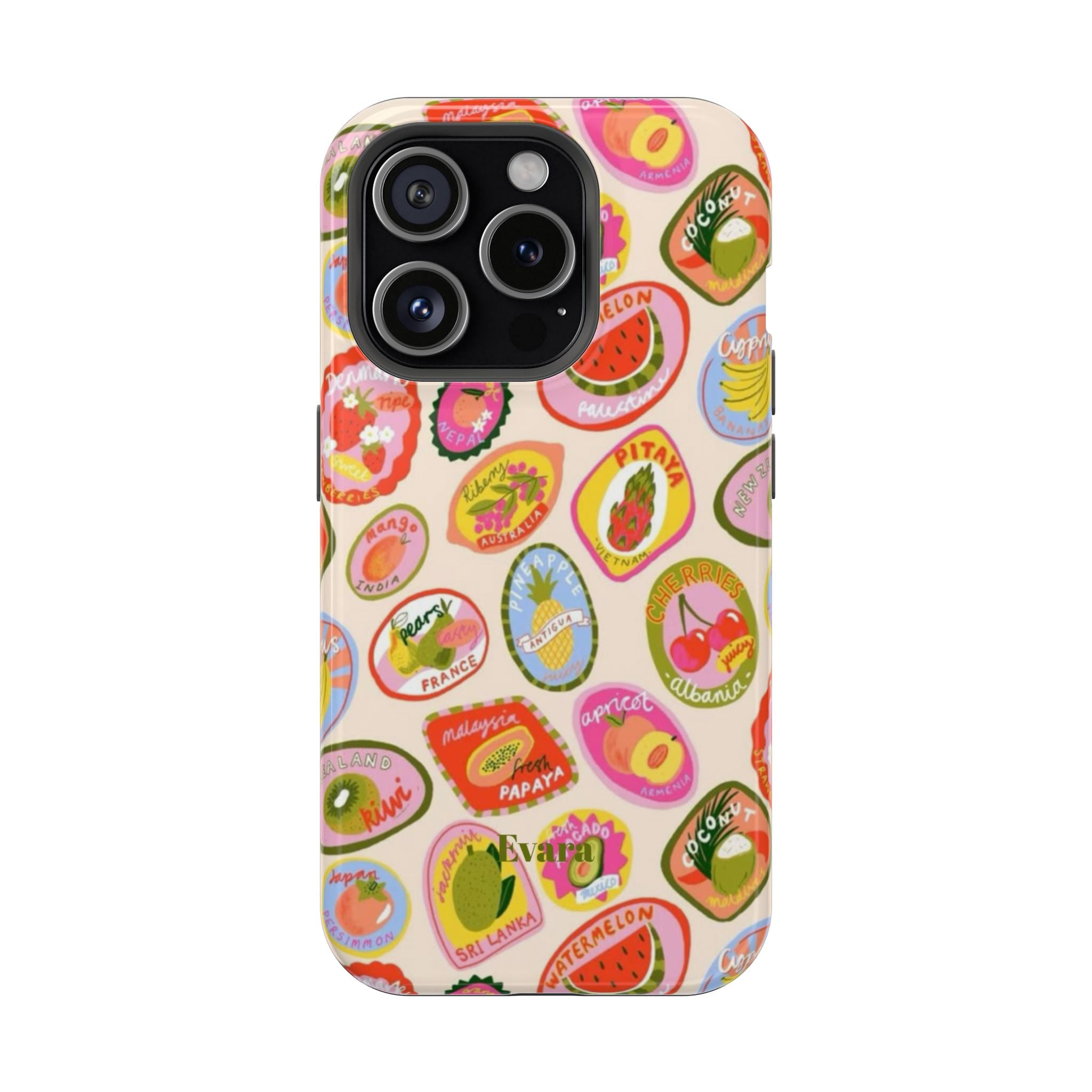 Fruit Sticker Phone Case- Magsafe