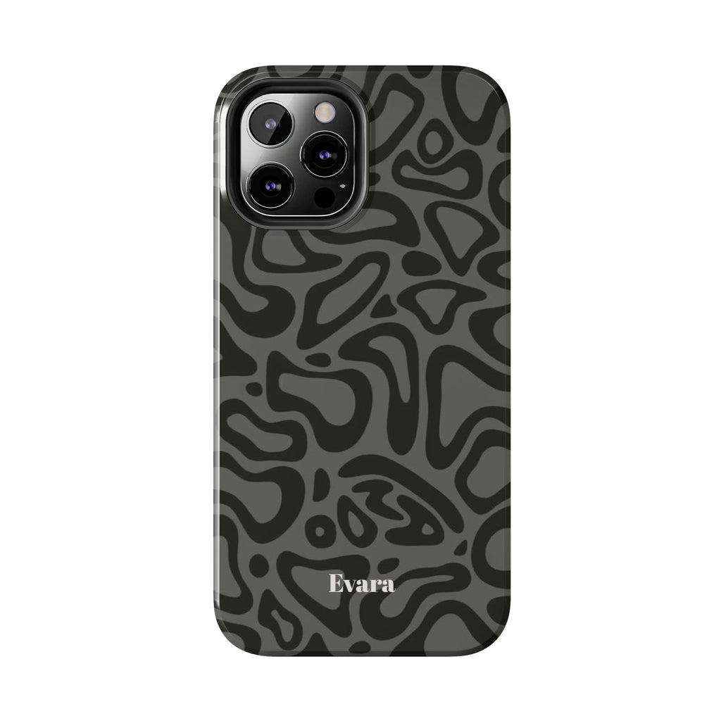Wavy Grey Phone Case
