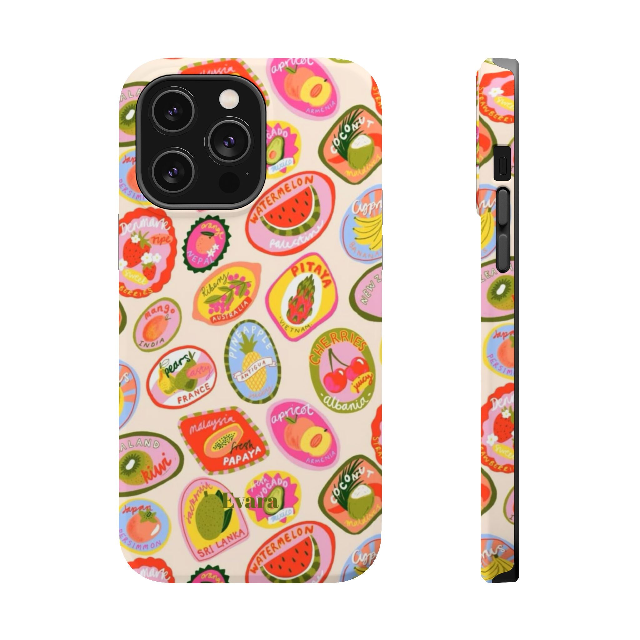 Fruit Sticker Phone Case- Magsafe