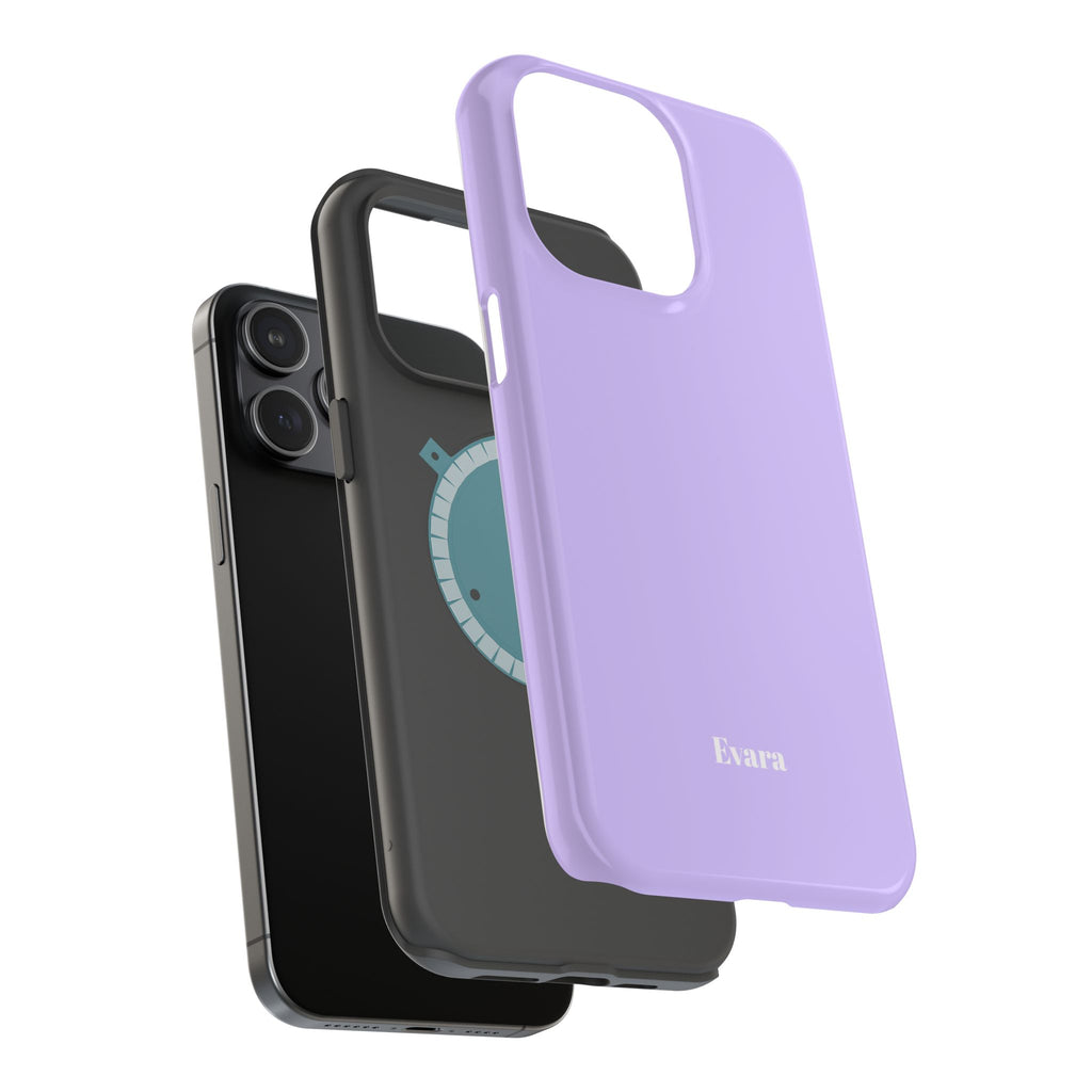 Purple Phone Case with Personalization- Magsafe