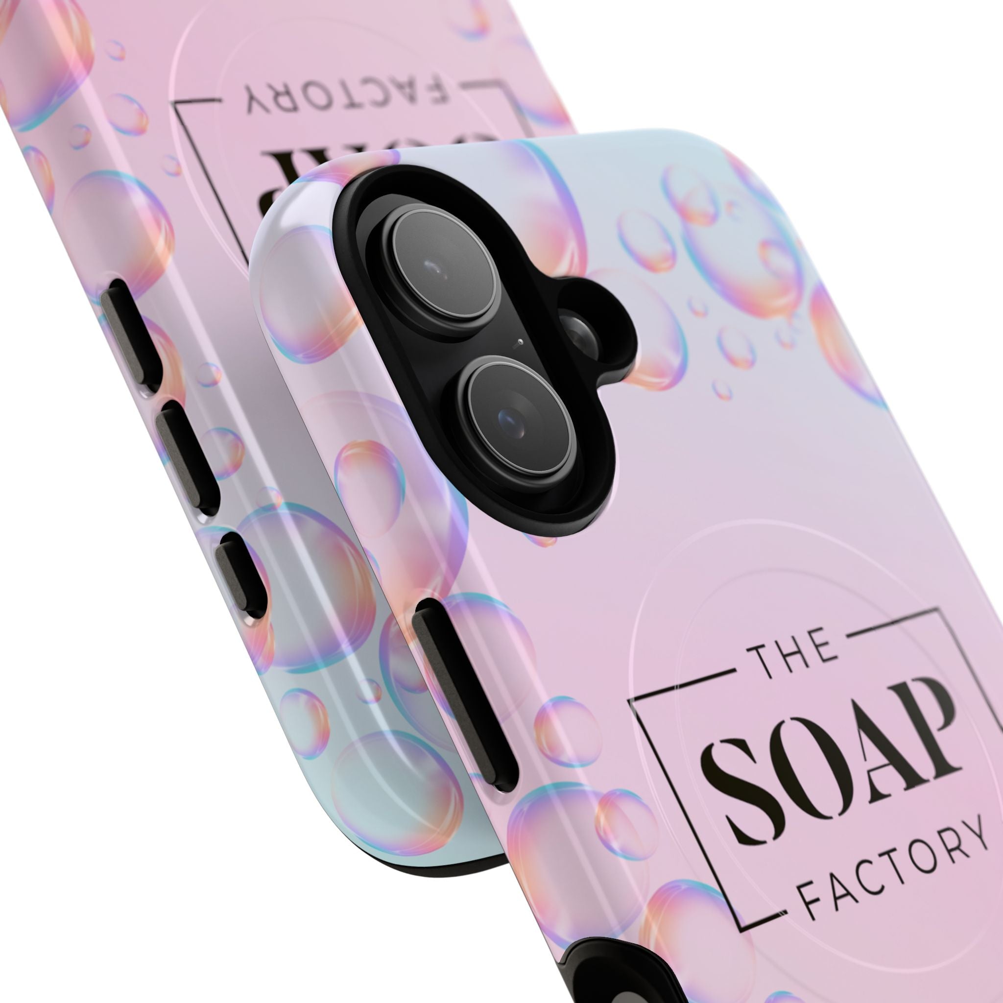 Phone Case — Pastel Bubble 'The Soap Factory' Tough Magnetic Case
