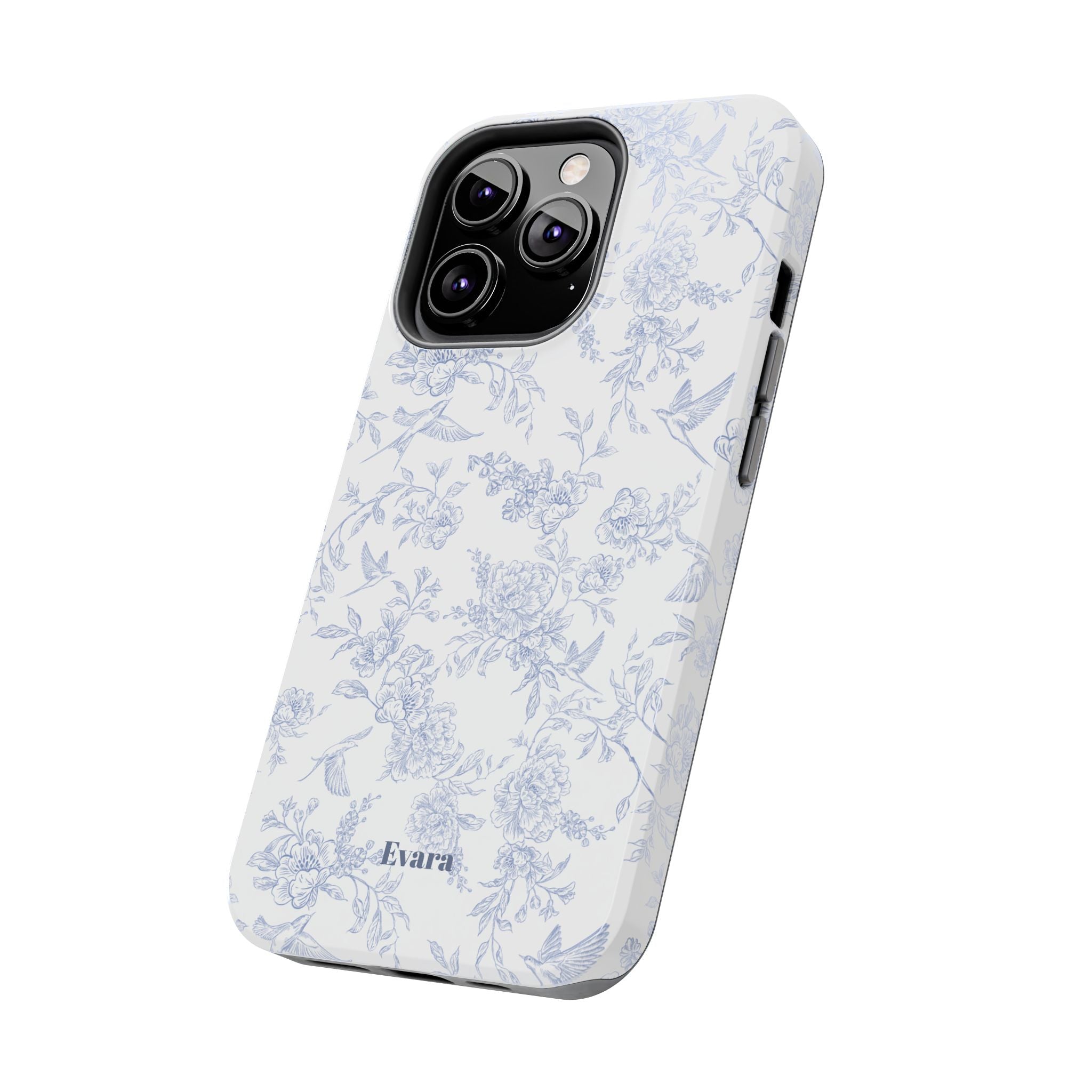 Delicate Blue Floral Phone Case
