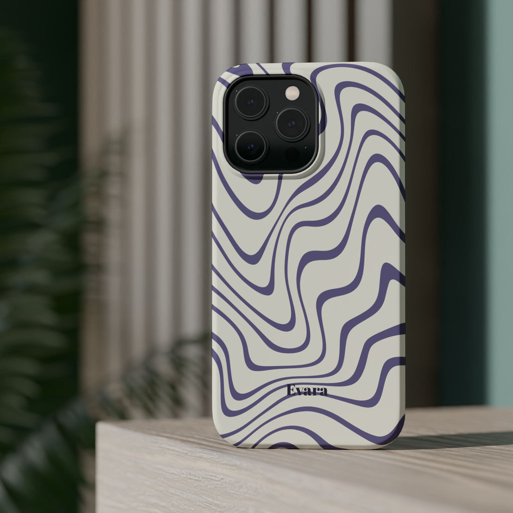 Abstract Wave Phone Case- Magsafe