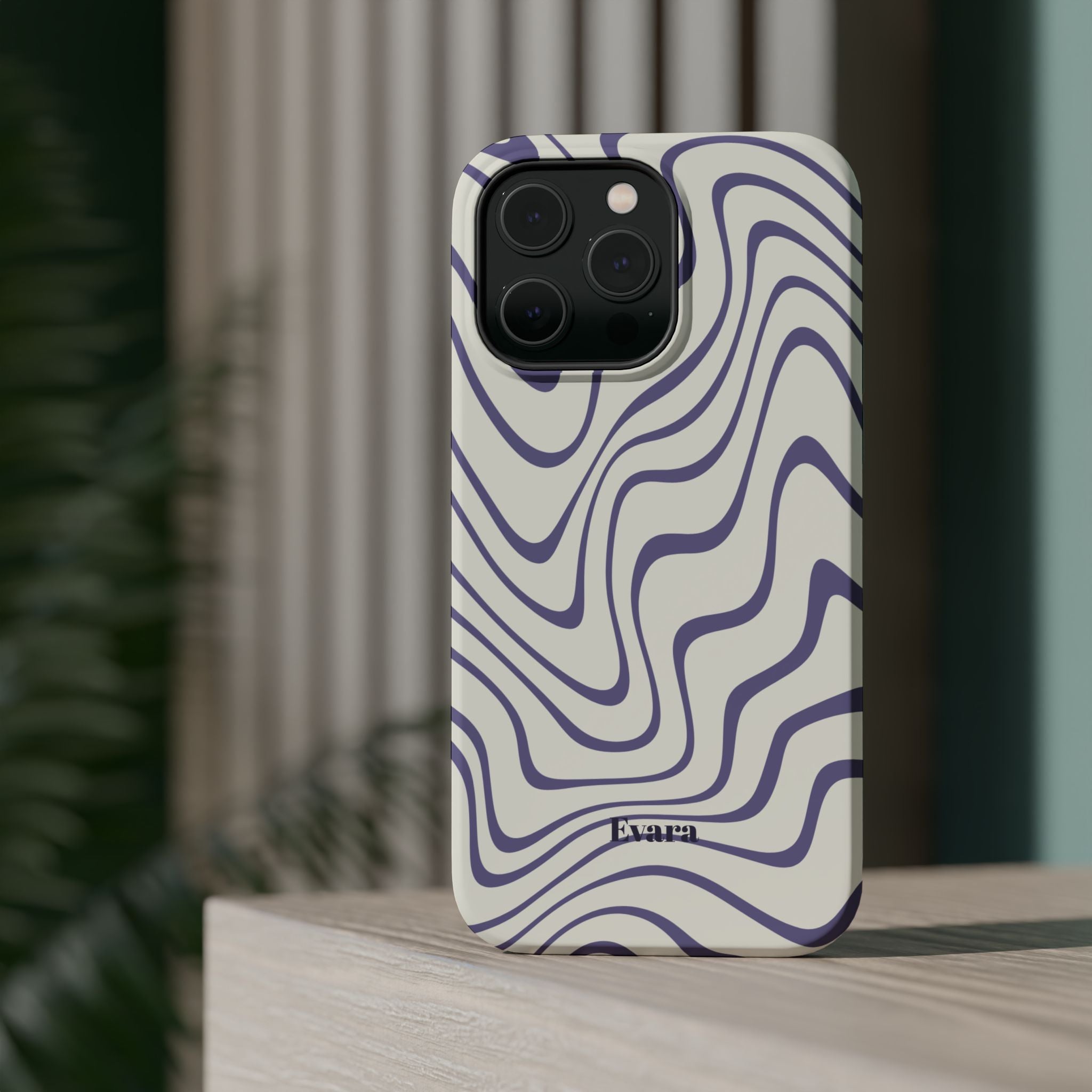 Abstract Wave Phone Case- Magsafe