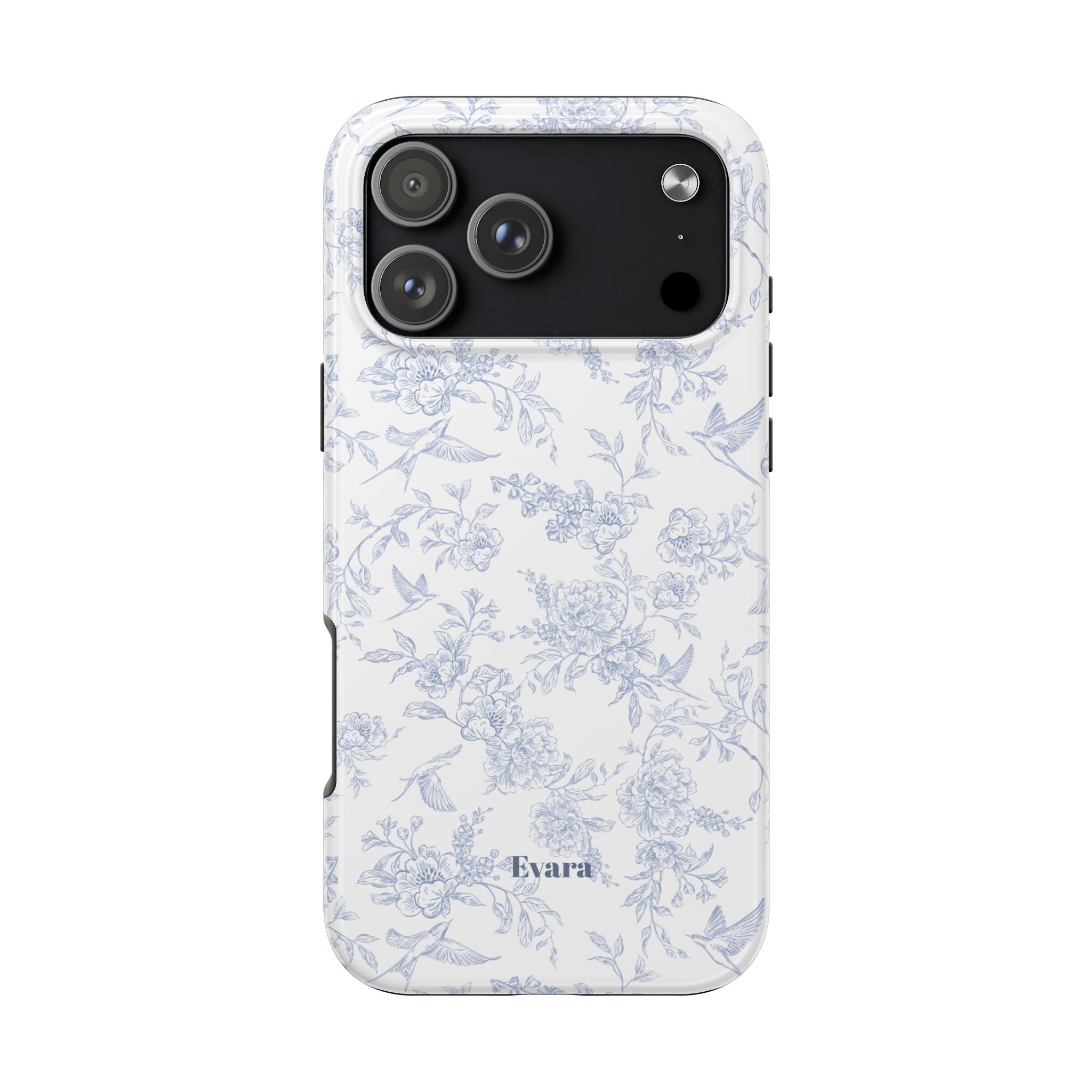 Delicate Blue Floral Phone Case