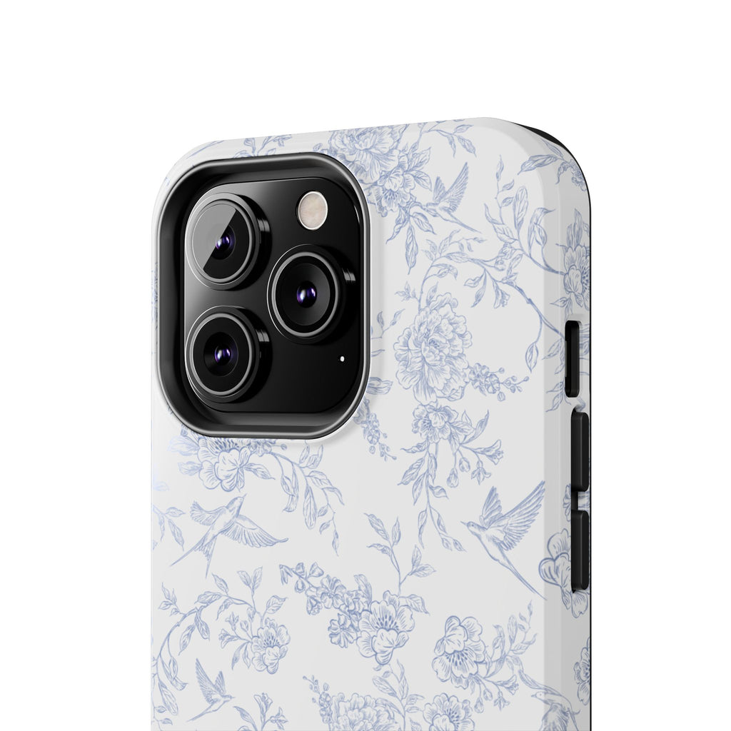 Delicate Blue Floral Phone Case