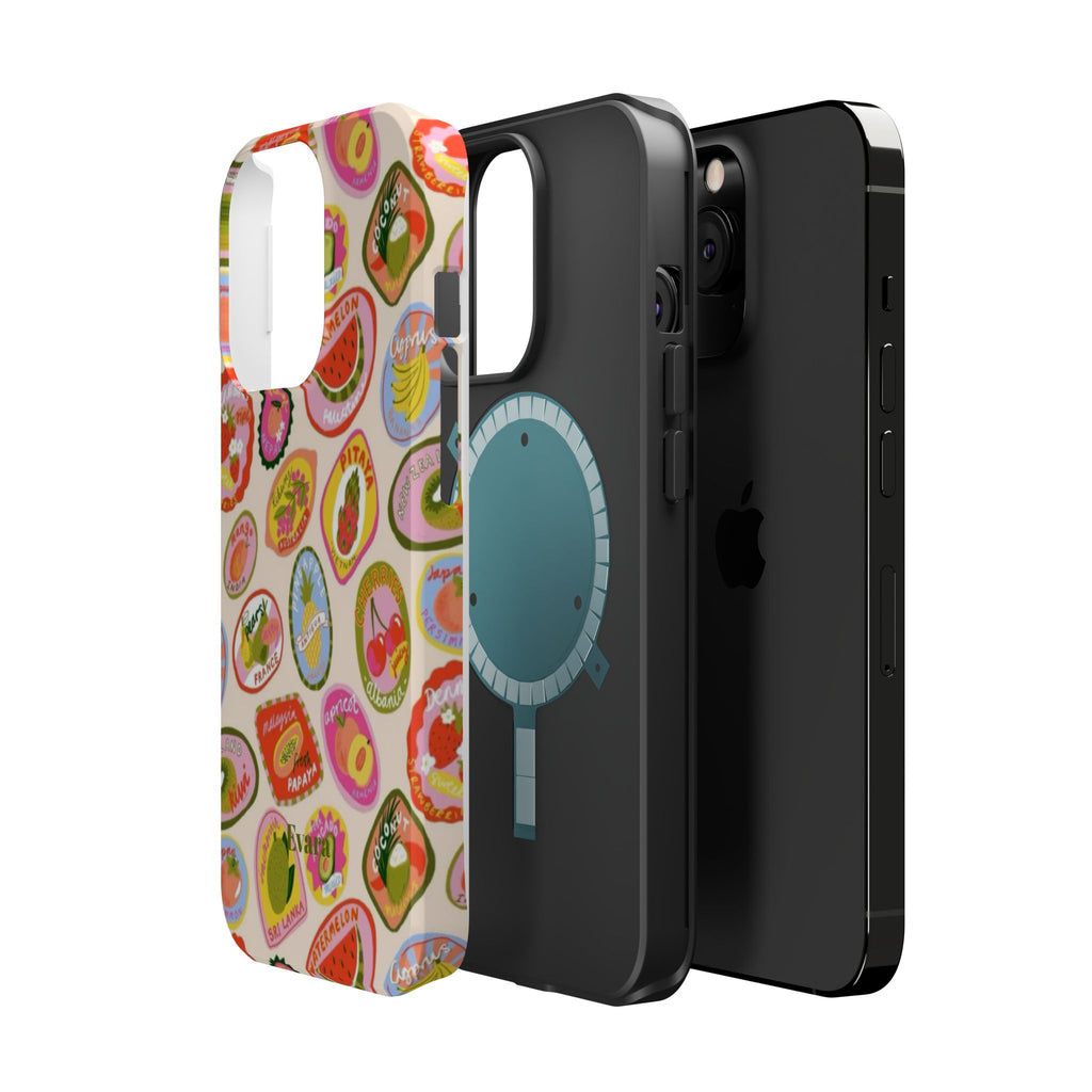 Fruit Sticker Phone Case- Magsafe