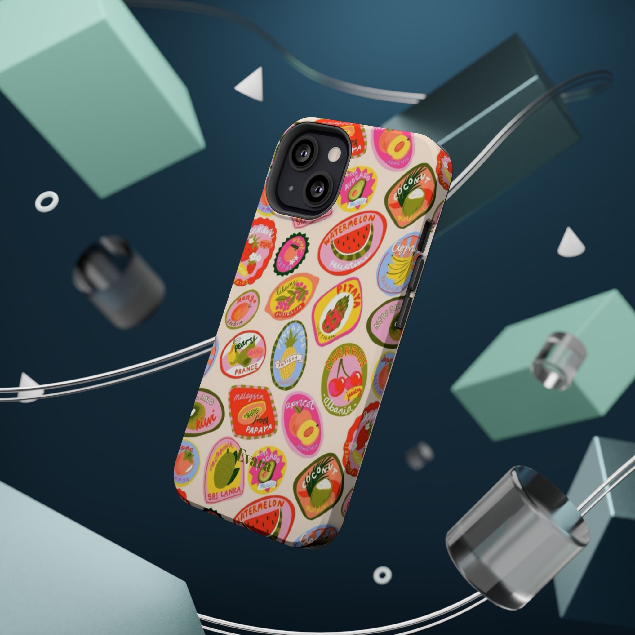 Fruit Sticker Phone Case- Magsafe