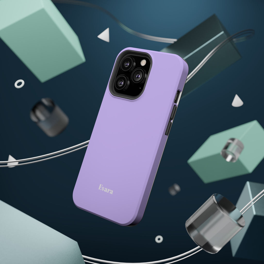 Purple Phone Case with Personalization- Magsafe