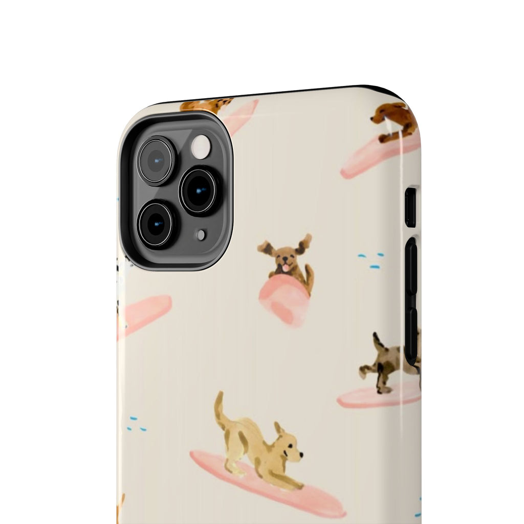 Surfing Dachshund's Phone case