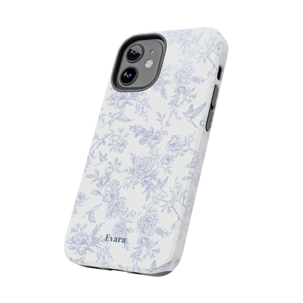 Delicate Blue Floral Phone Case