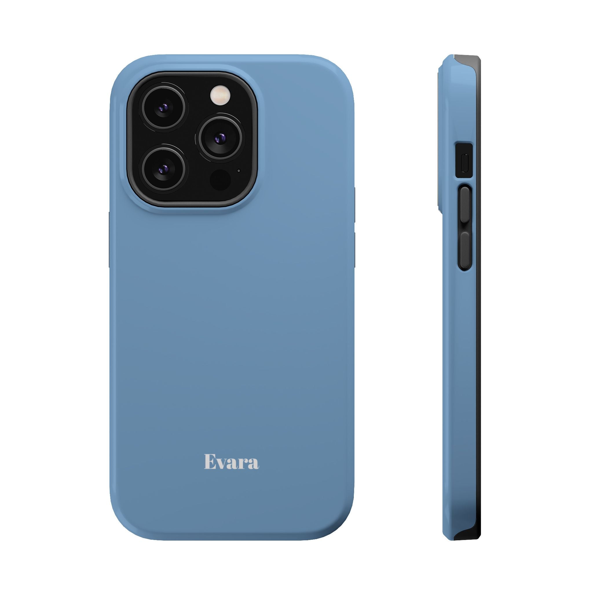 Blue Phone Case with Personalization- Magsafe