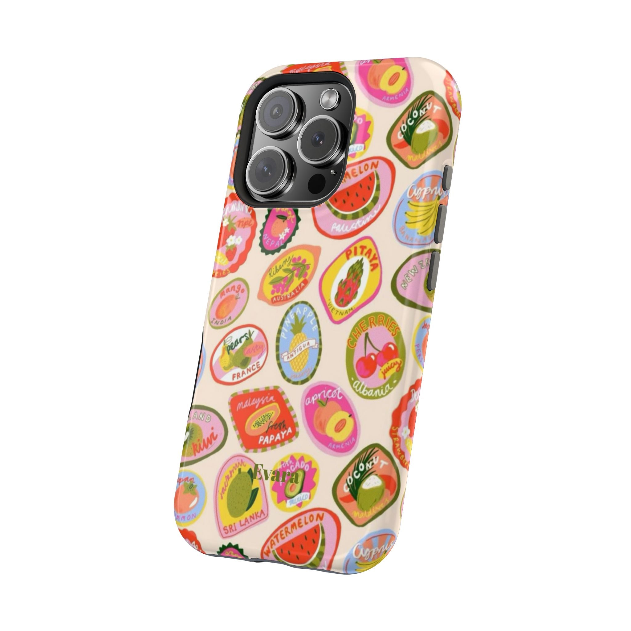 Fruit Sticker Phone Case- Magsafe