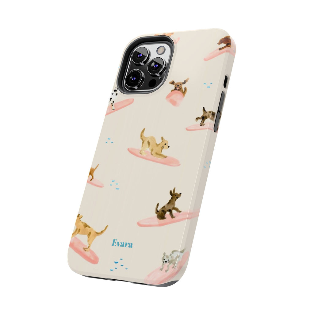 Surfing Dachshund's Phone case
