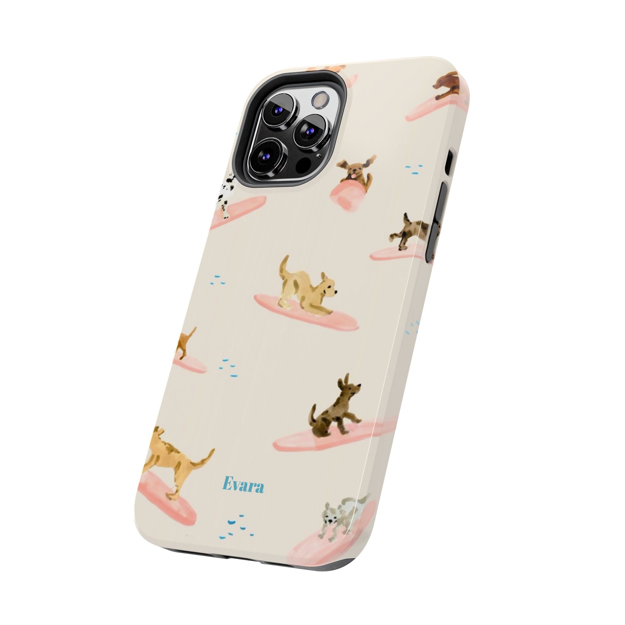 Surfing Dachshund's Phone case