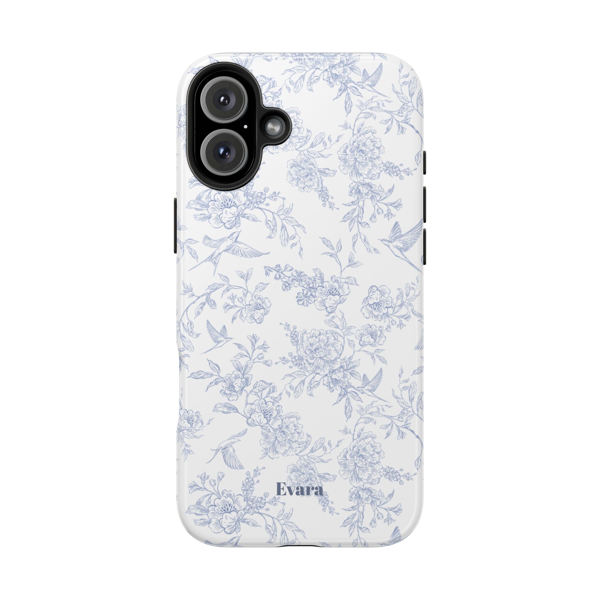 Delicate Blue Floral Phone Case