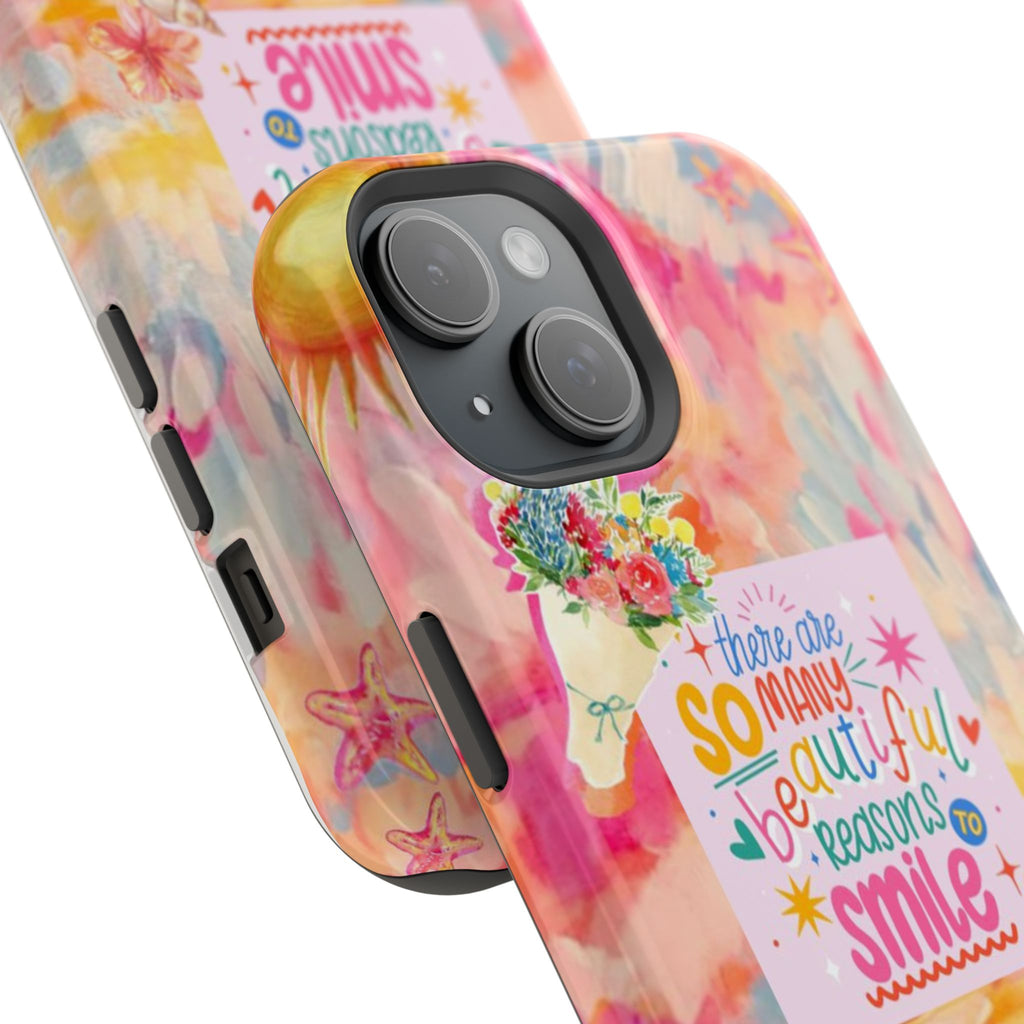 "So Many Beautiful Reasons to Smile" Phone Case- Magsafe