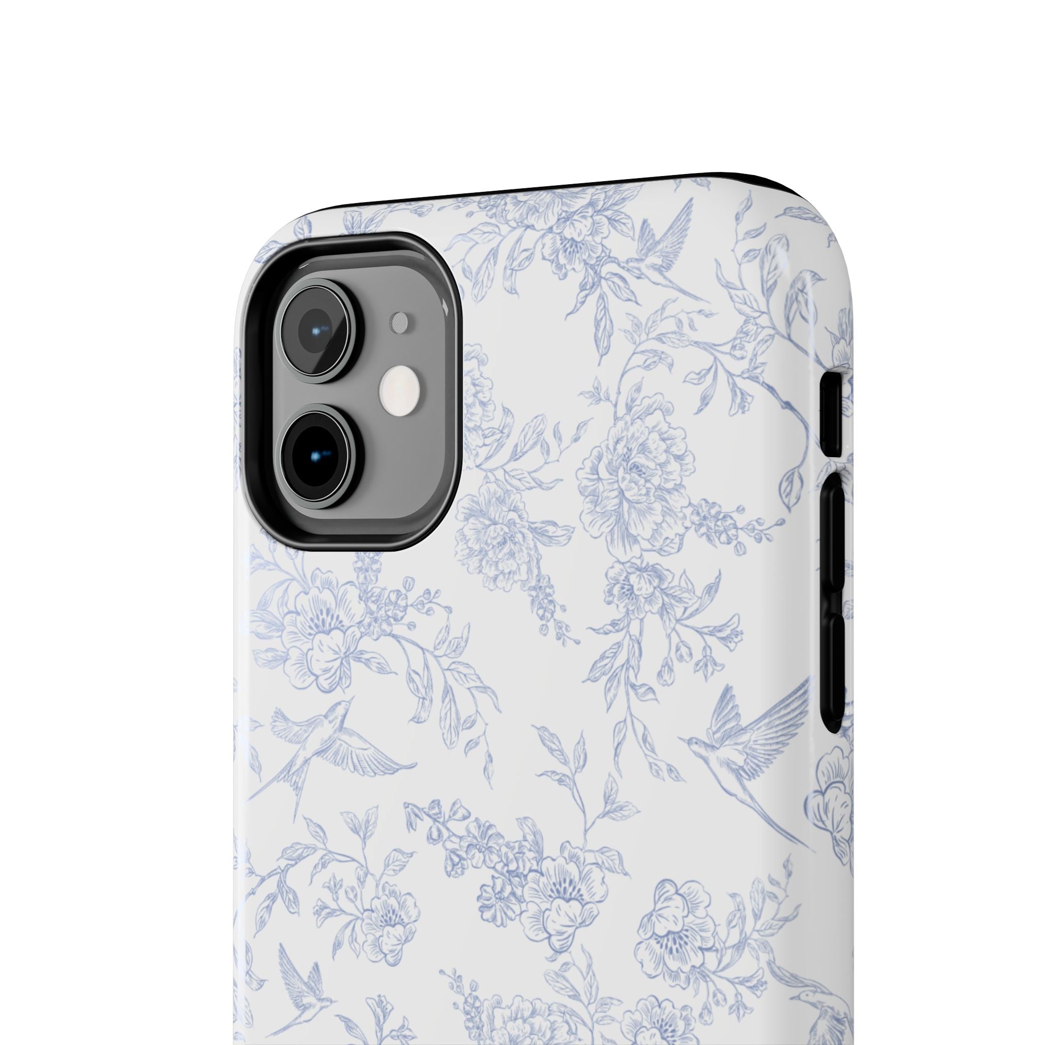 Delicate Blue Floral Phone Case