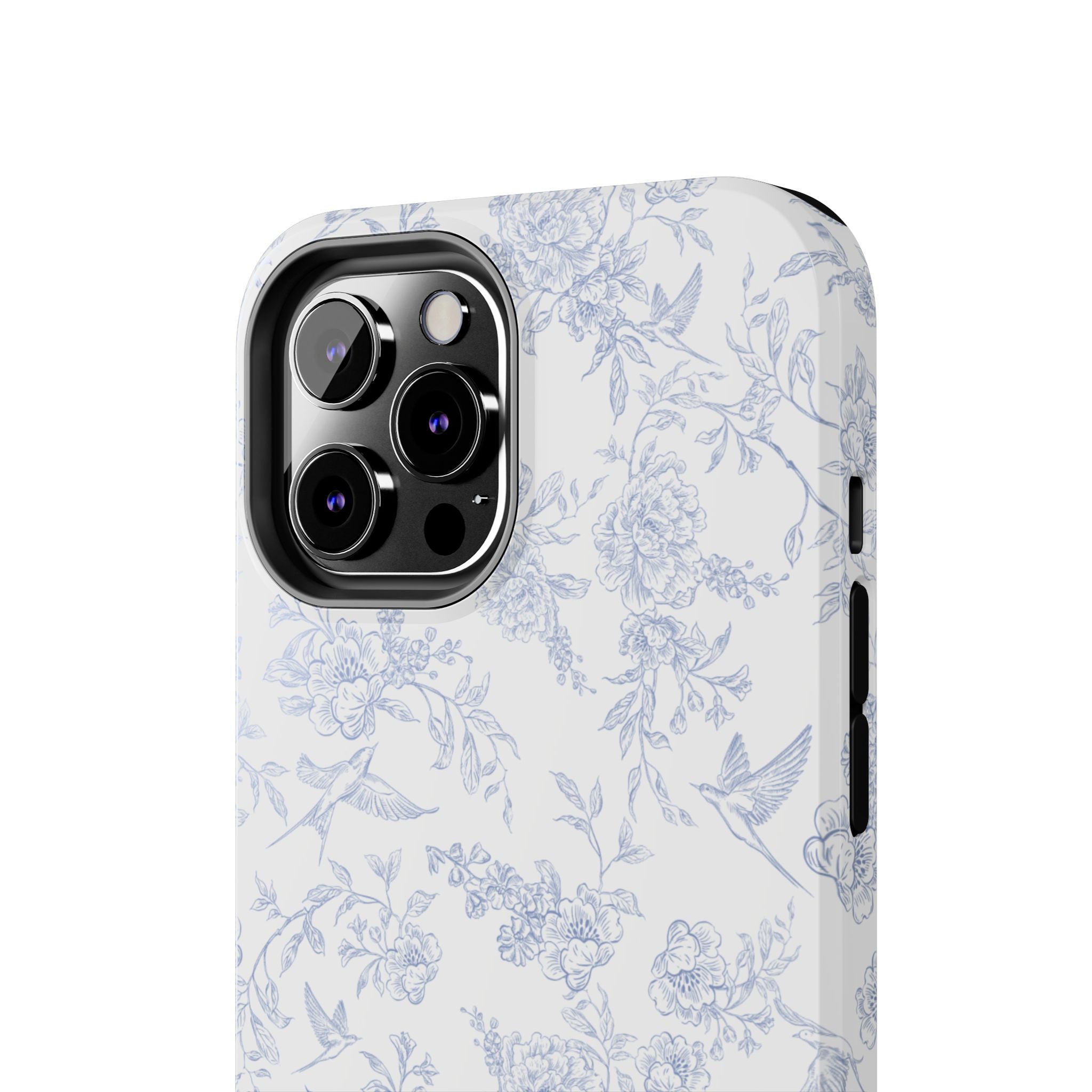 Delicate Blue Floral Phone Case