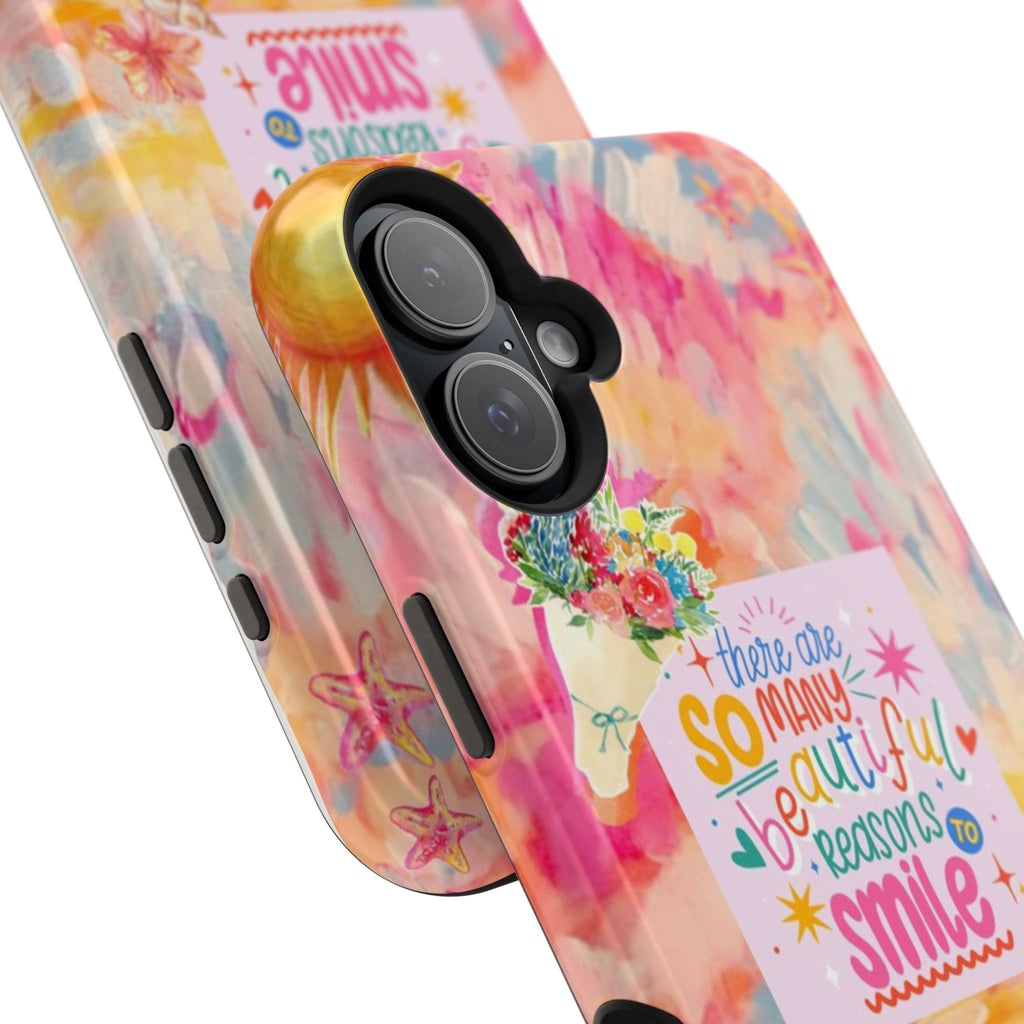 "So Many Beautiful Reasons to Smile" Phone Case- Magsafe