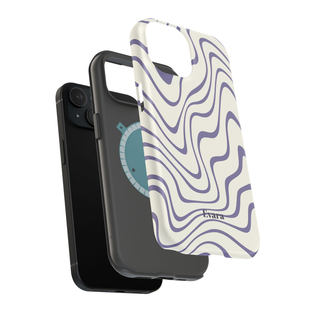 Abstract Wave Phone Case- Magsafe