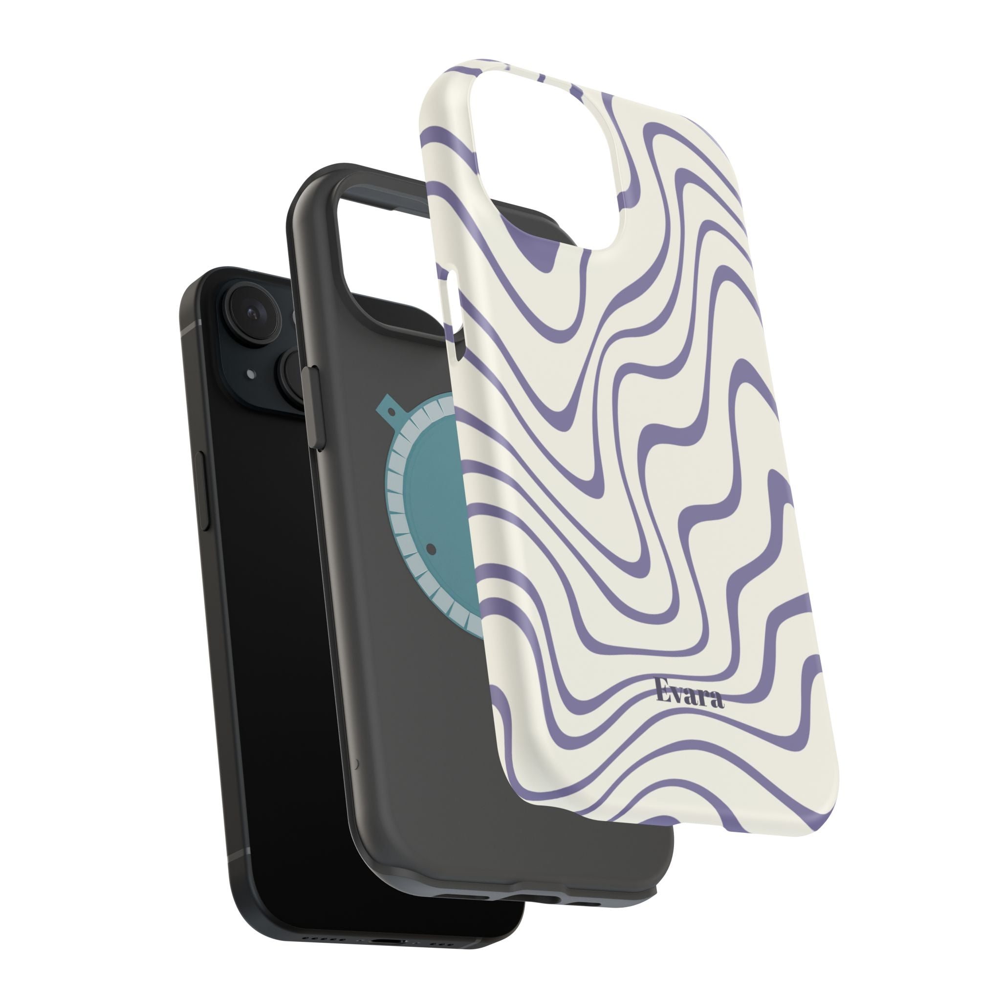 Abstract Wave Phone Case- Magsafe