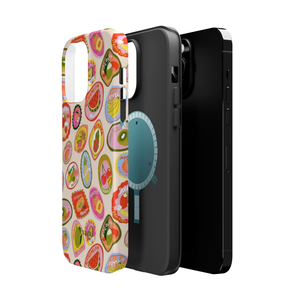 Fruit Sticker Phone Case- Magsafe