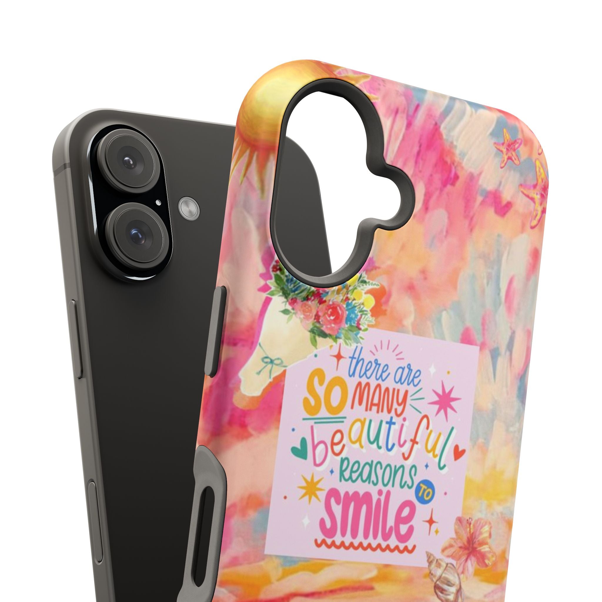 "So Many Beautiful Reasons to Smile" Phone Case- Magsafe