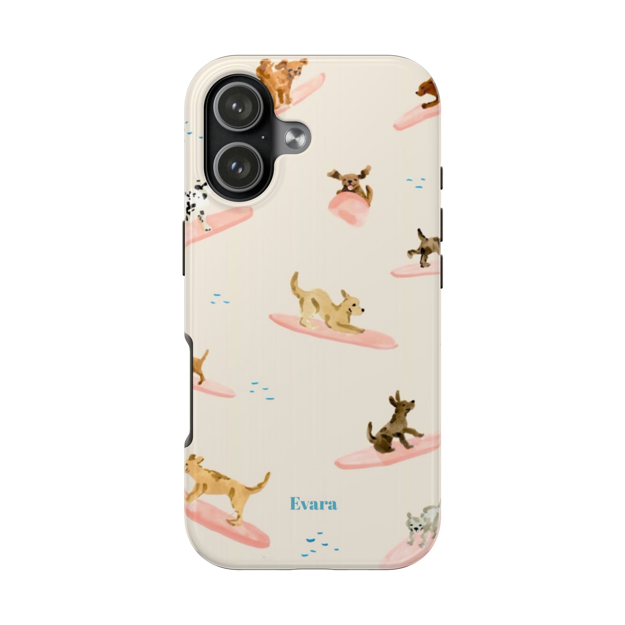 Surfing Dachshund's Phone case