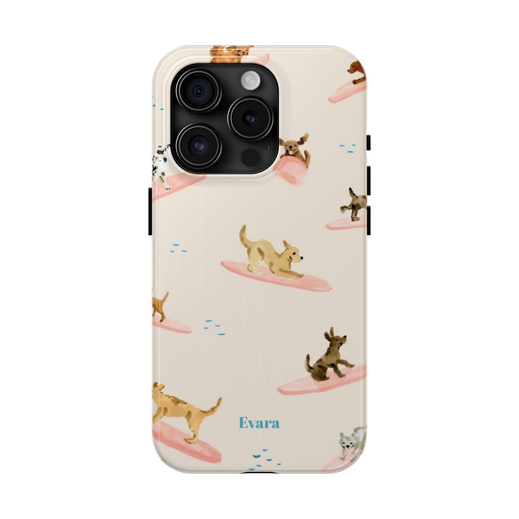 Surfing Dachshund's Phone case