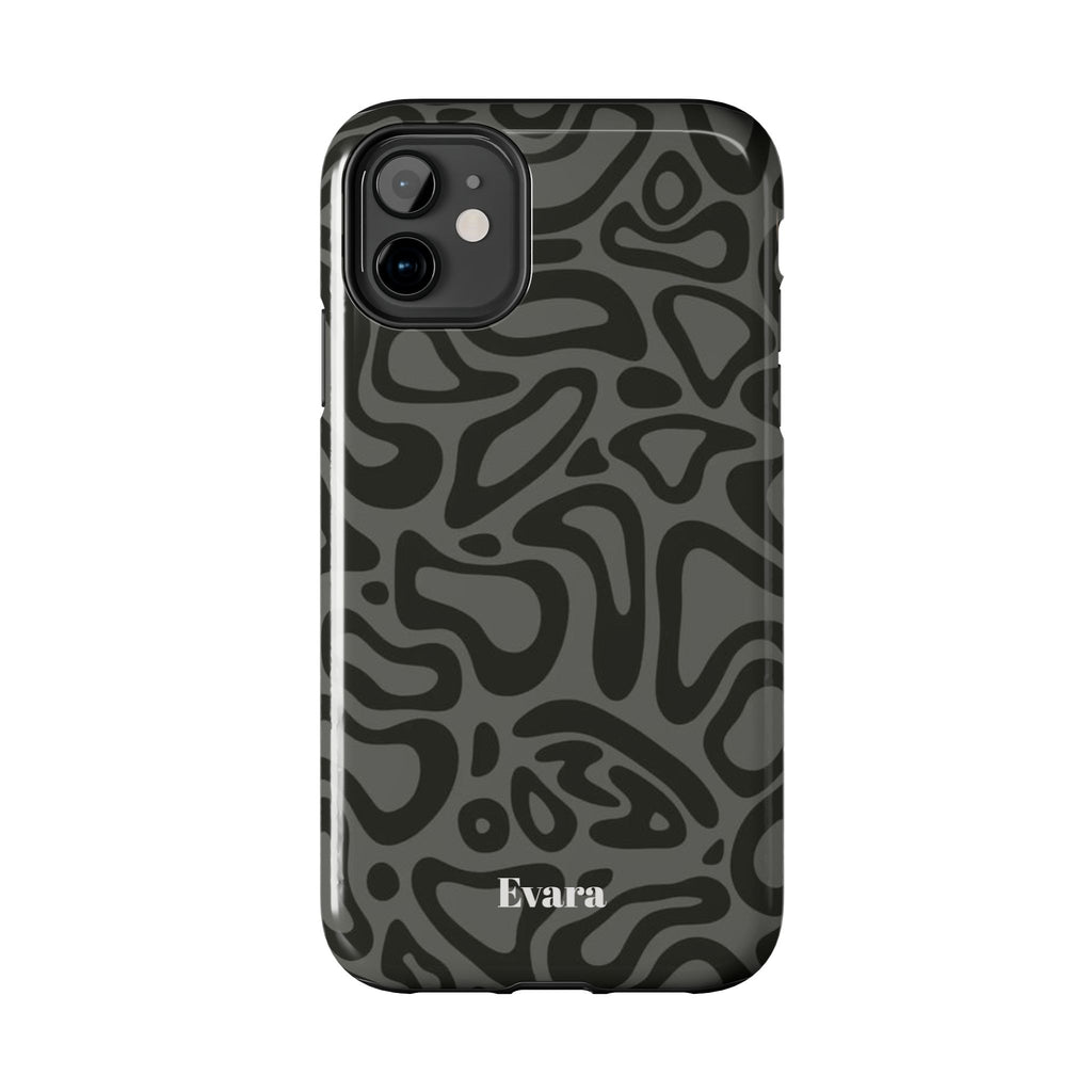 Wavy Grey Phone Case