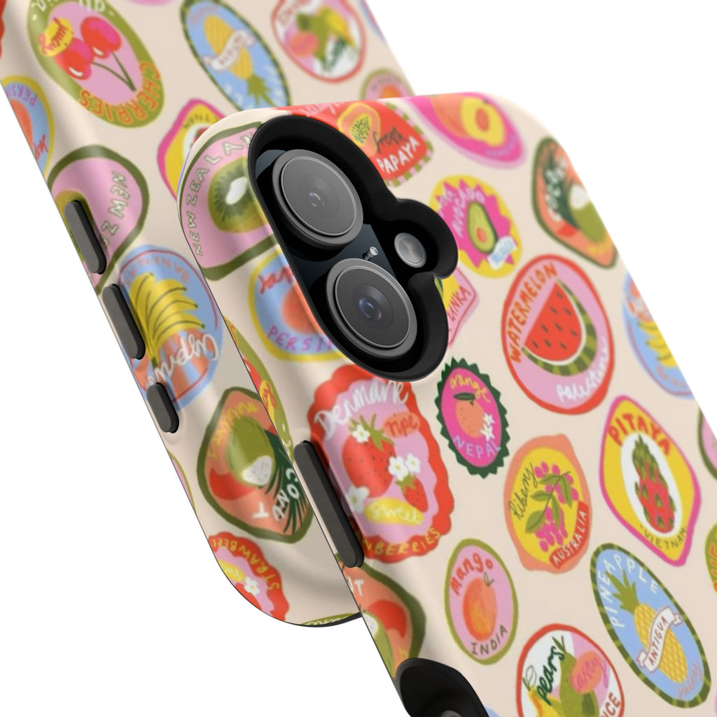 Fruit Sticker Phone Case- Magsafe