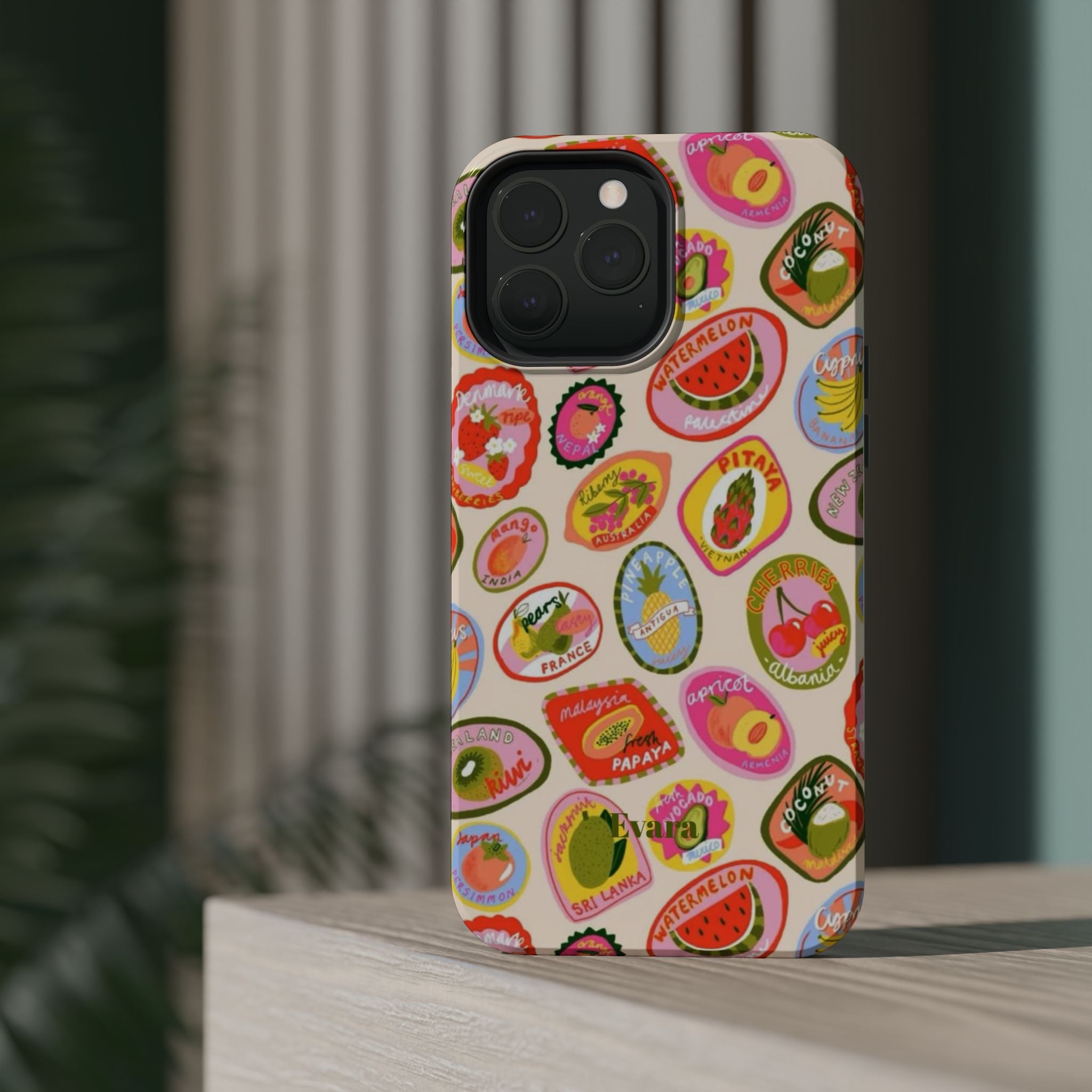 Fruit Sticker Phone Case- Magsafe