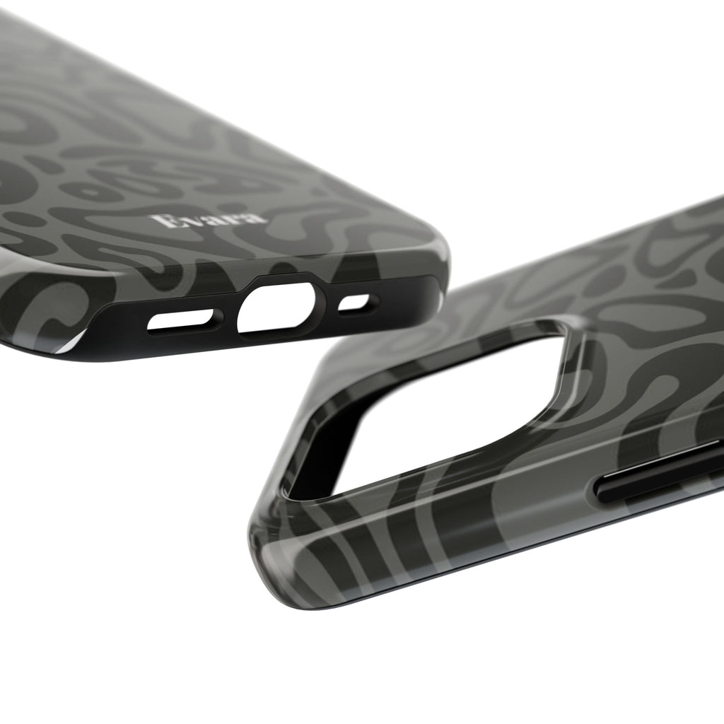Wavy Grey Phone Case
