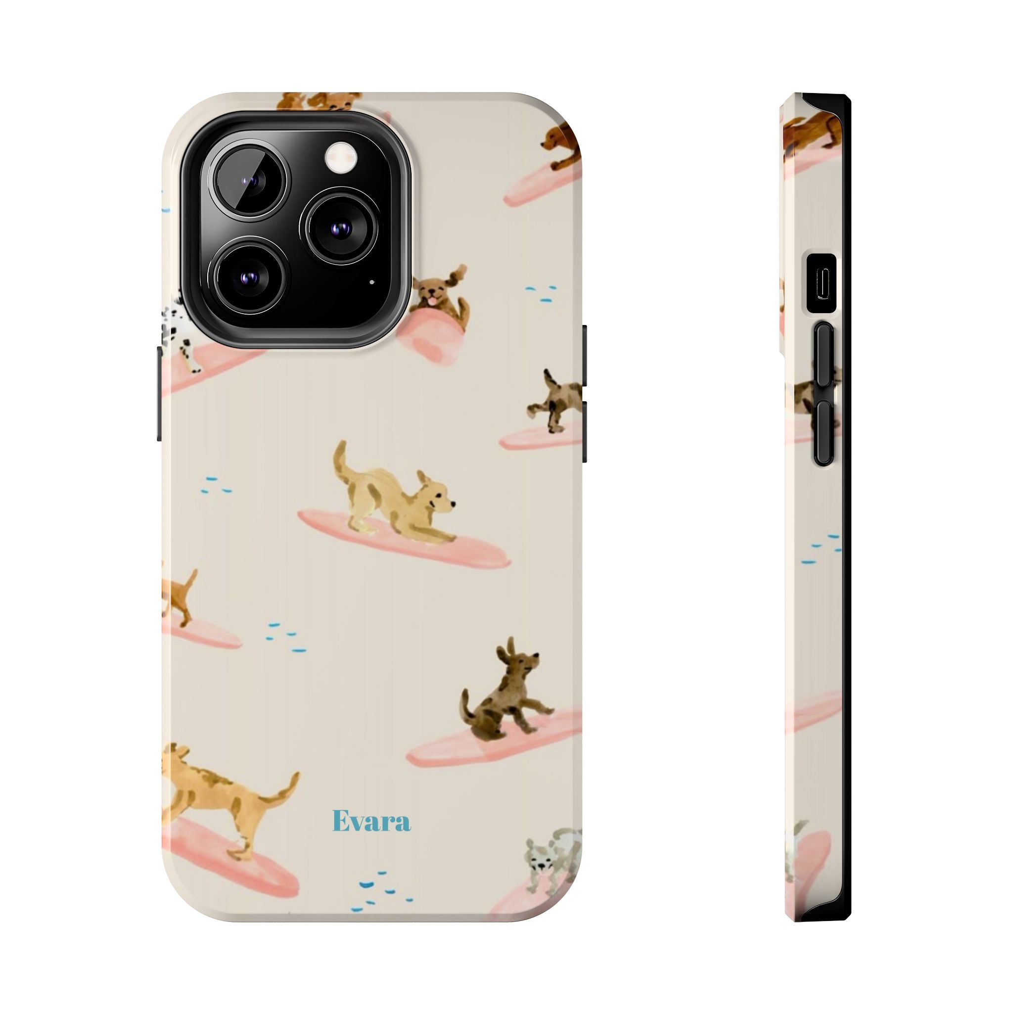 Surfing Dachshund's Phone case