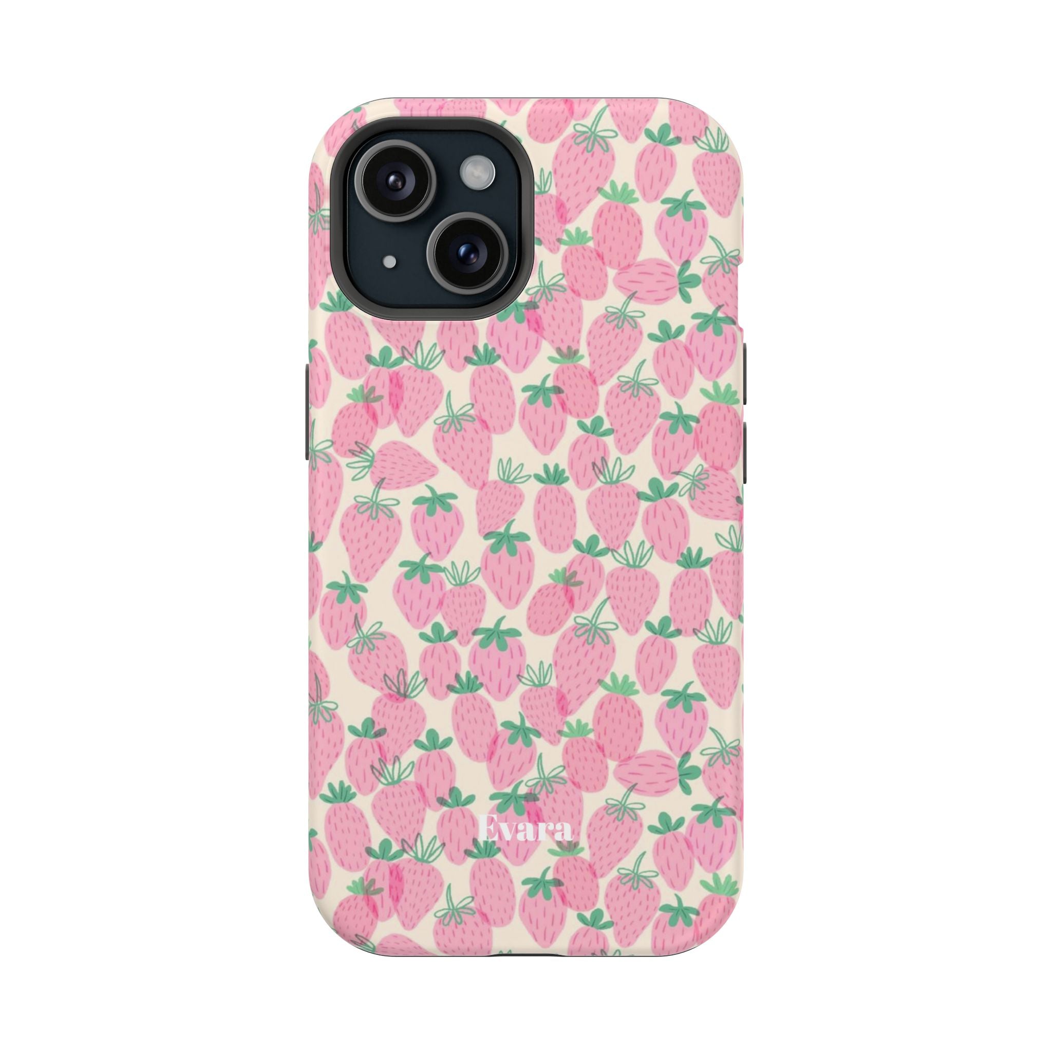 Pink Strawberry Phone Case- Magsafe