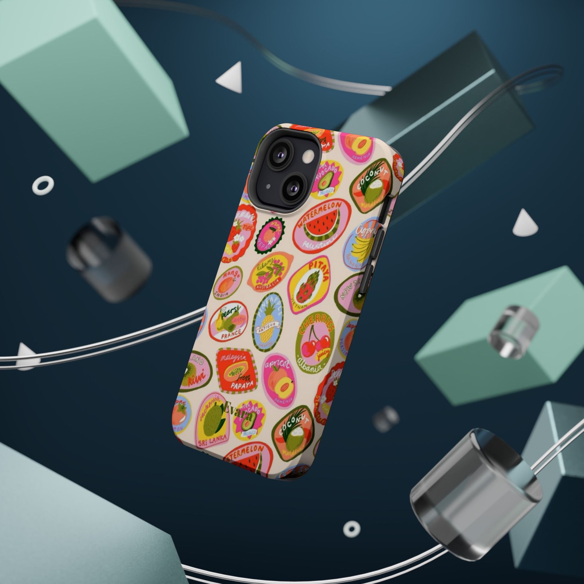 Fruit Sticker Phone Case- Magsafe