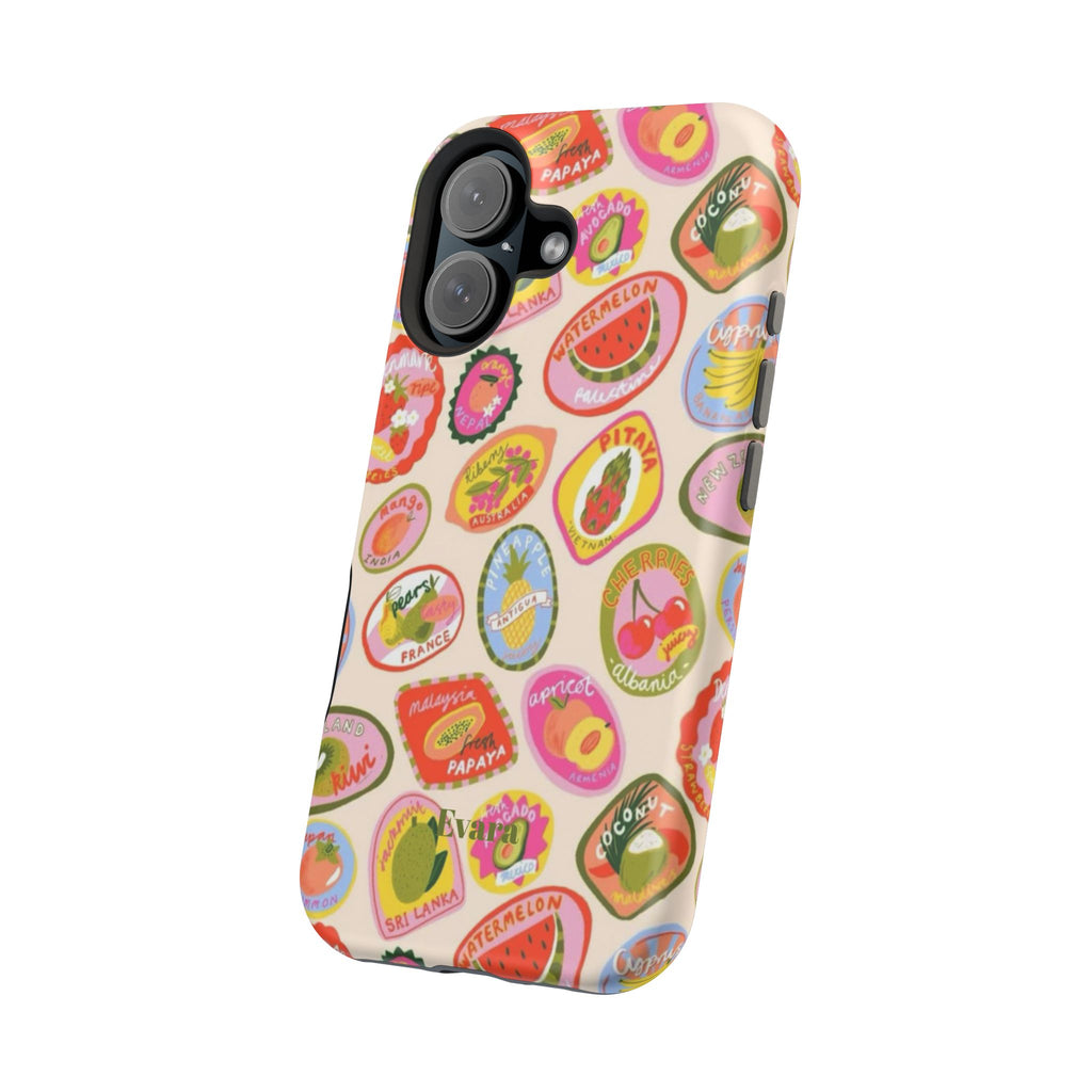 Fruit Sticker Phone Case- Magsafe