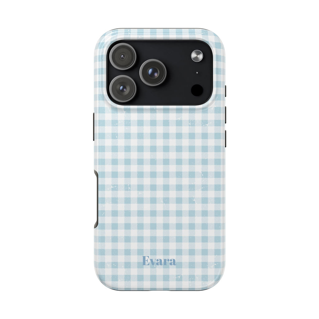 Blue Gingham Phone Case