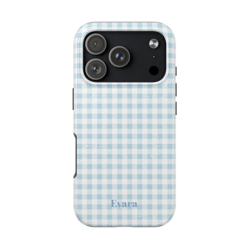 Blue Gingham Phone Case