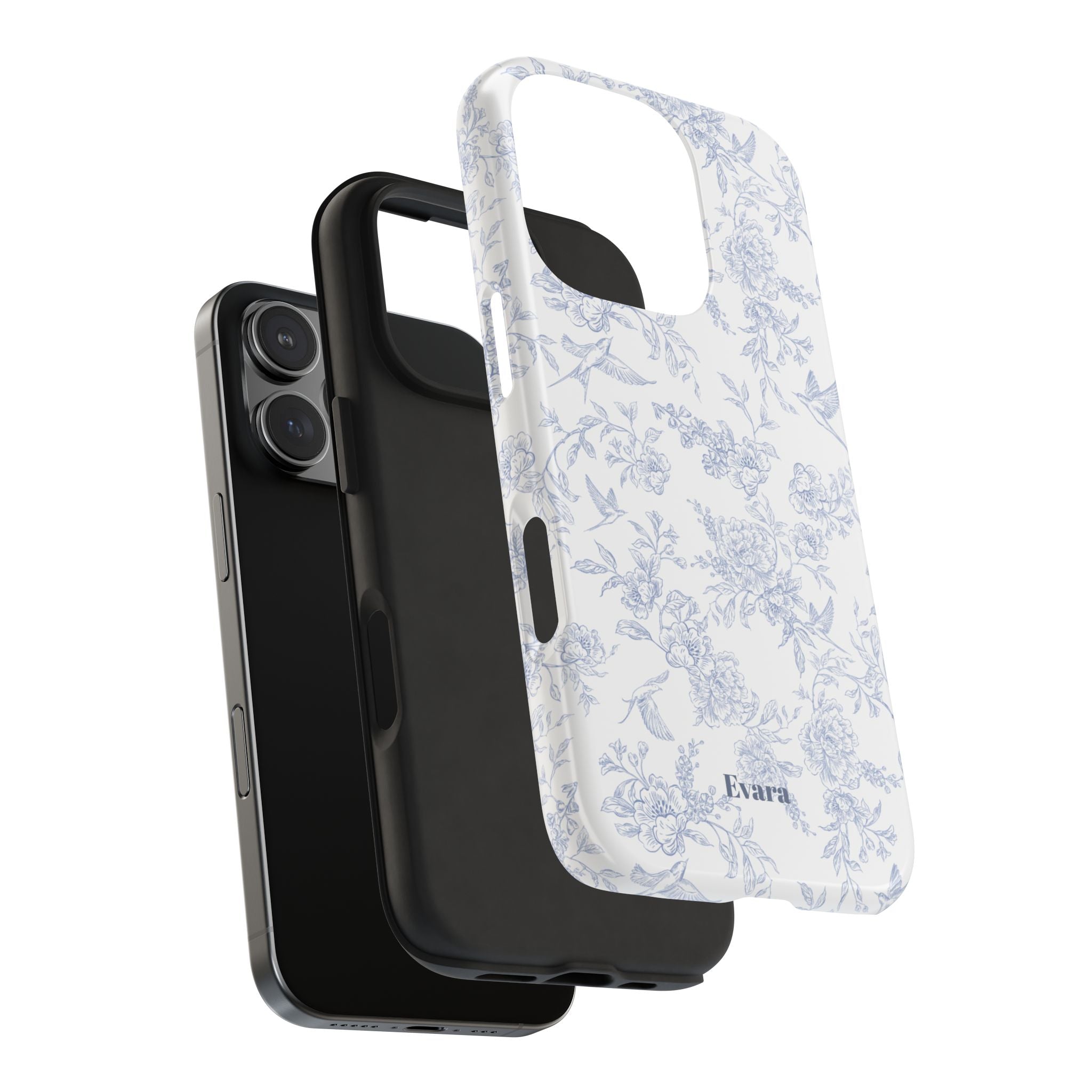 Delicate Blue Floral Phone Case