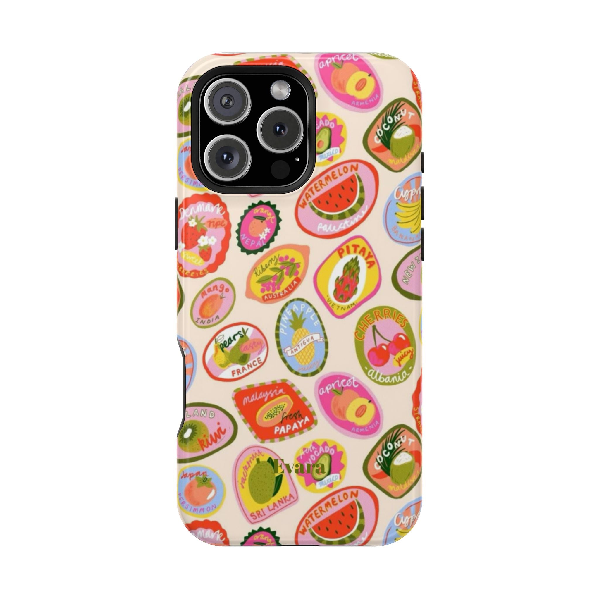 Fruit Sticker Phone Case- Magsafe