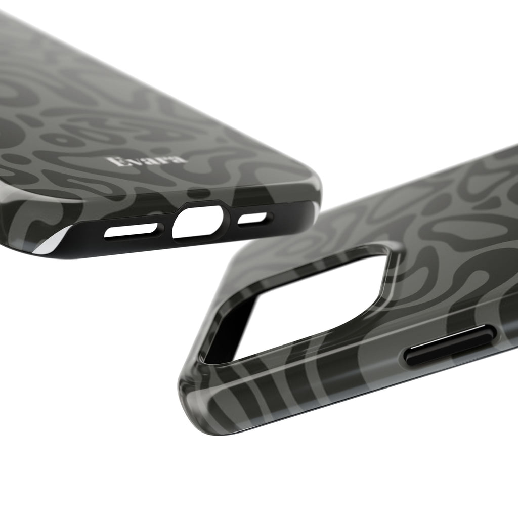 Wavy Grey Phone Case