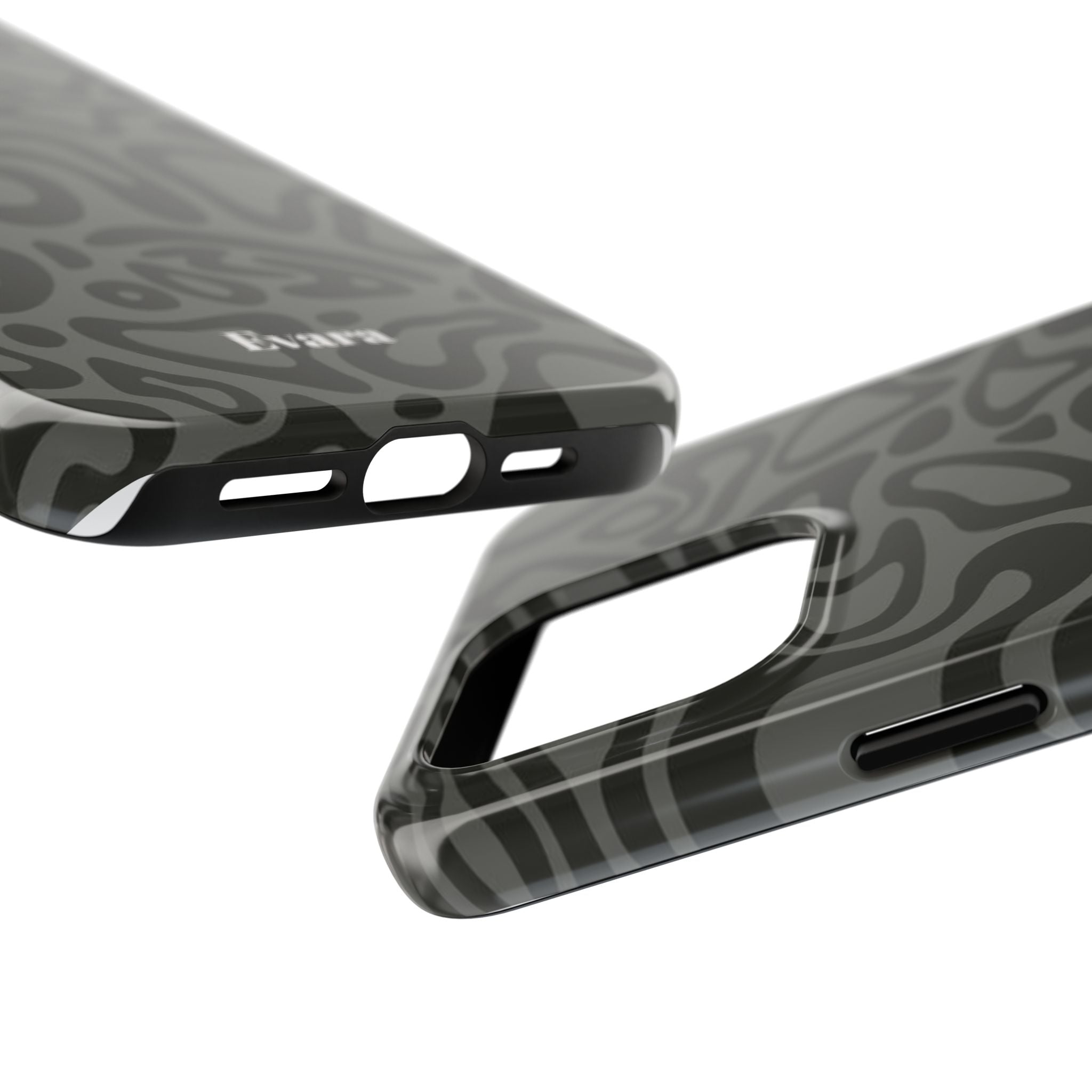 Wavy Grey Phone Case