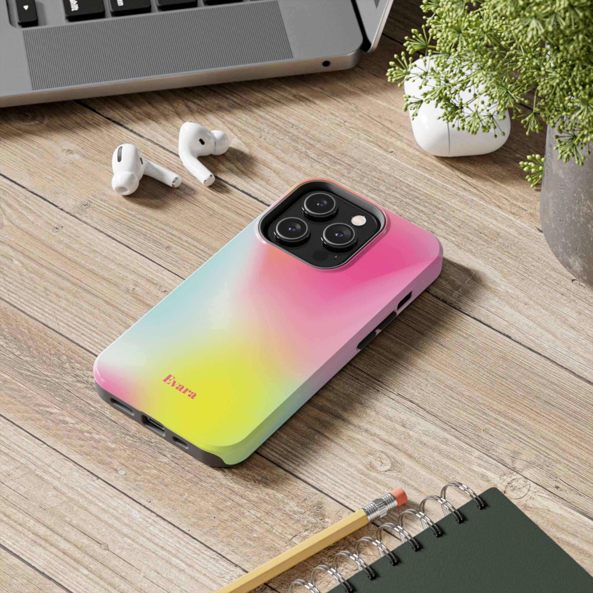 Rainbow Aura Phone Case